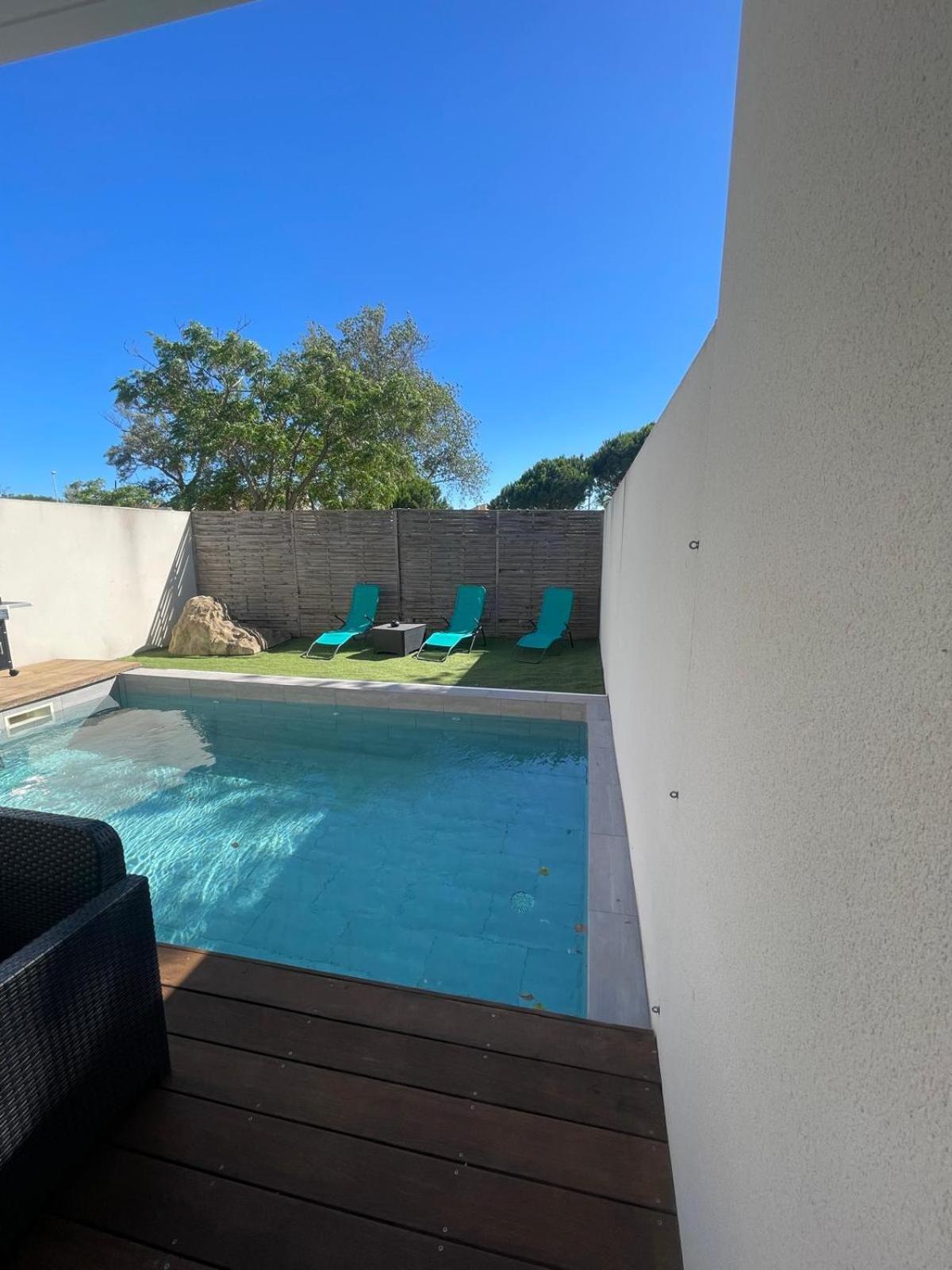 Villa Design Cap Dagde Piscine Et Plage Le Grau-d'Agde Exterior photo